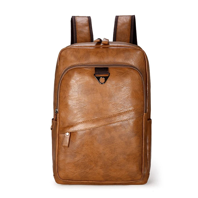 Sac à Dos Ordinateur Unisexe Nino – Travail & Études Marron / Cuir Vegan