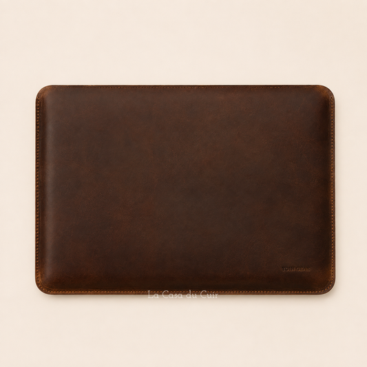 Housse Ordinateur Cuir Véritable Crazy Horse – Julien
