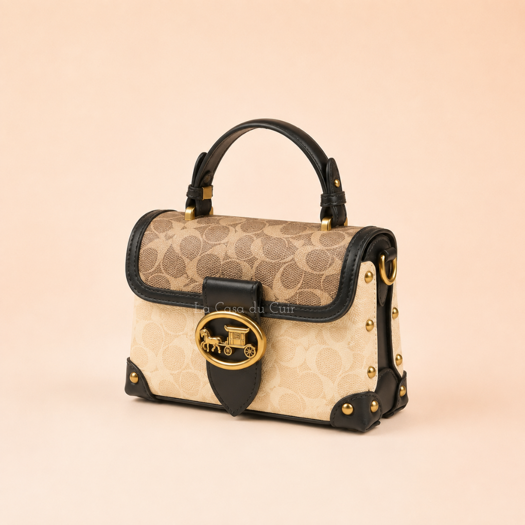 Petit Sac à Main Femme Céleste – Chic & Tendance Noir / Cuir Vegan