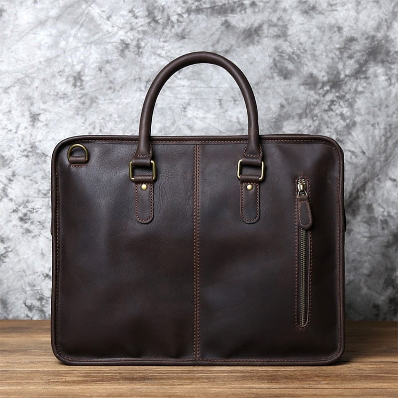 Pochette Ordinateur Homme en Cuir – Basile, sac à ordinateur homme