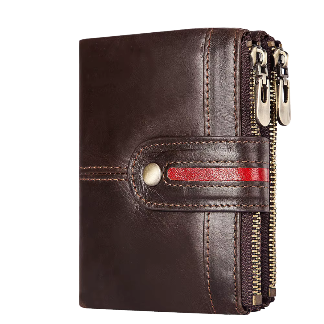 Porte Carte Homme Luxe｜La Casa Du Cuir Café