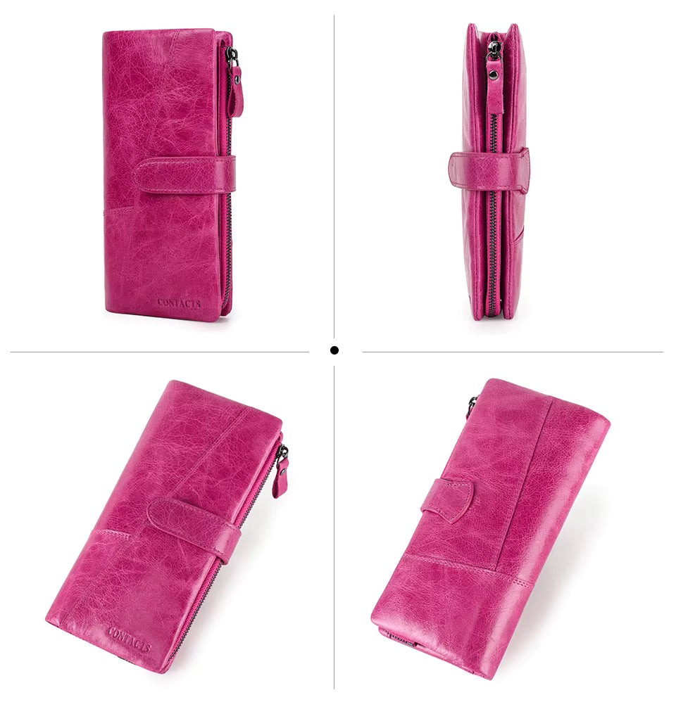 Porte Carte Zippé Femme｜La Casa Du Cuir