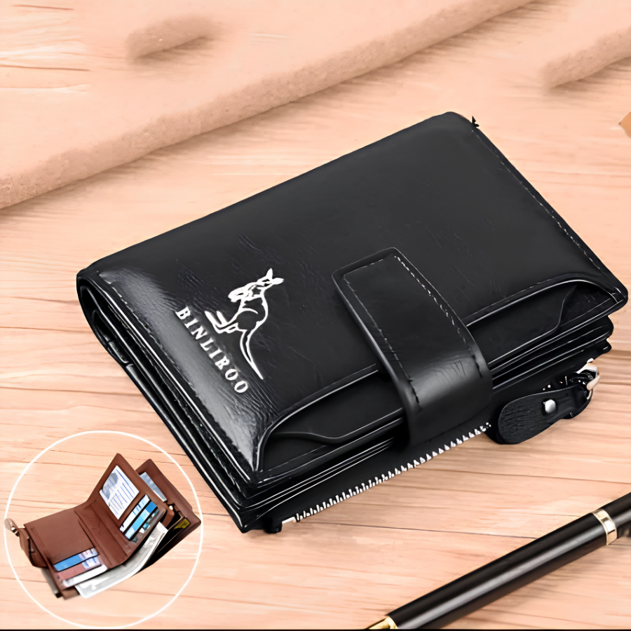 Portefeuille Cuir Homme Marron｜La Casa Du Cuir Noir / Cuir (PU)