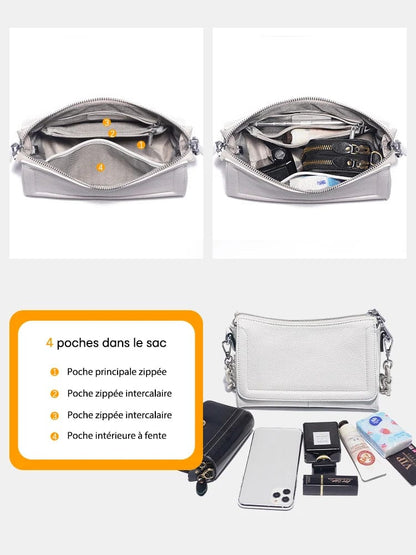 Sac à Main Femme Bandoulière Sarah | La Casa du Cuir
