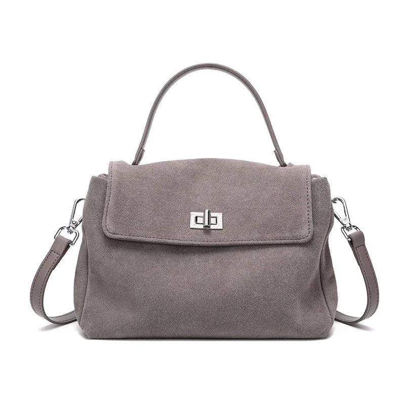 Sac Bandoulière en Daim Femme Apolline