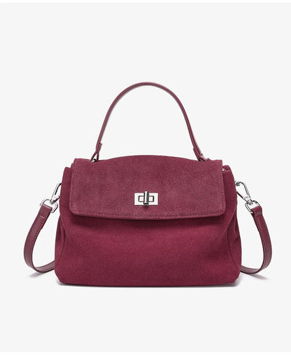Sac Bandoulière en Daim Femme Apolline