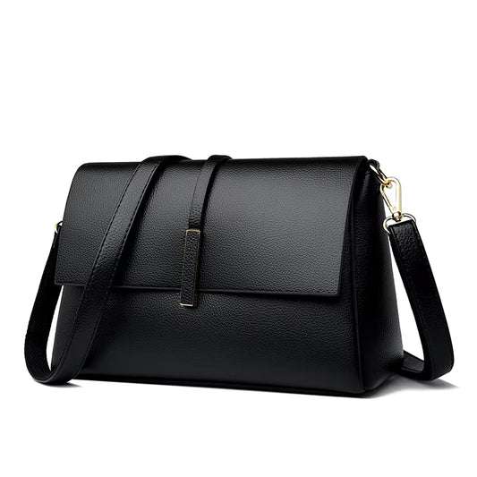 Sac Besace Femme Alice | La Casa du Cuir Noir / Cuir PU Sac Cuir Femme