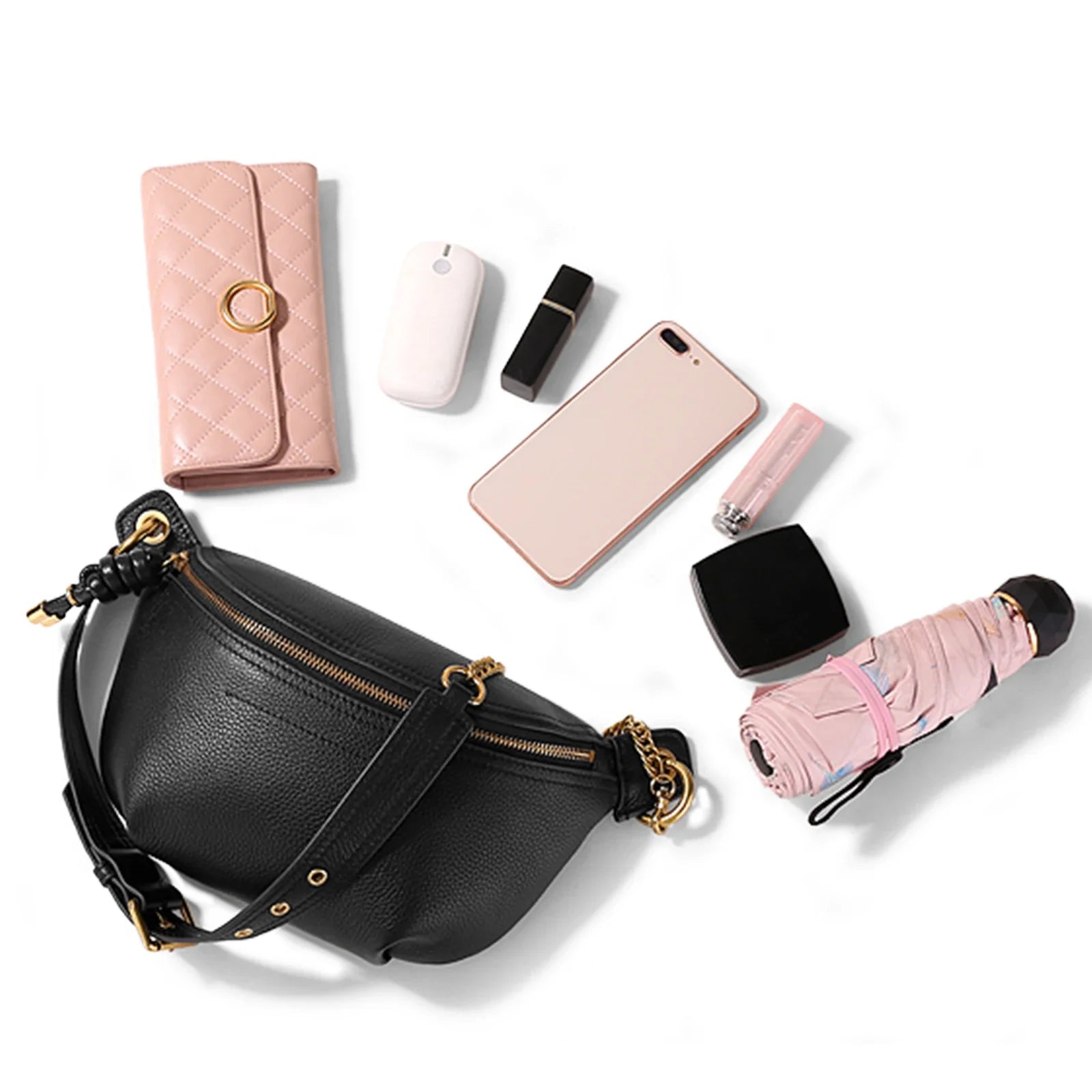 Sac Banane Cuir Femme Angelina | La Casa du Cuir Sacs banane