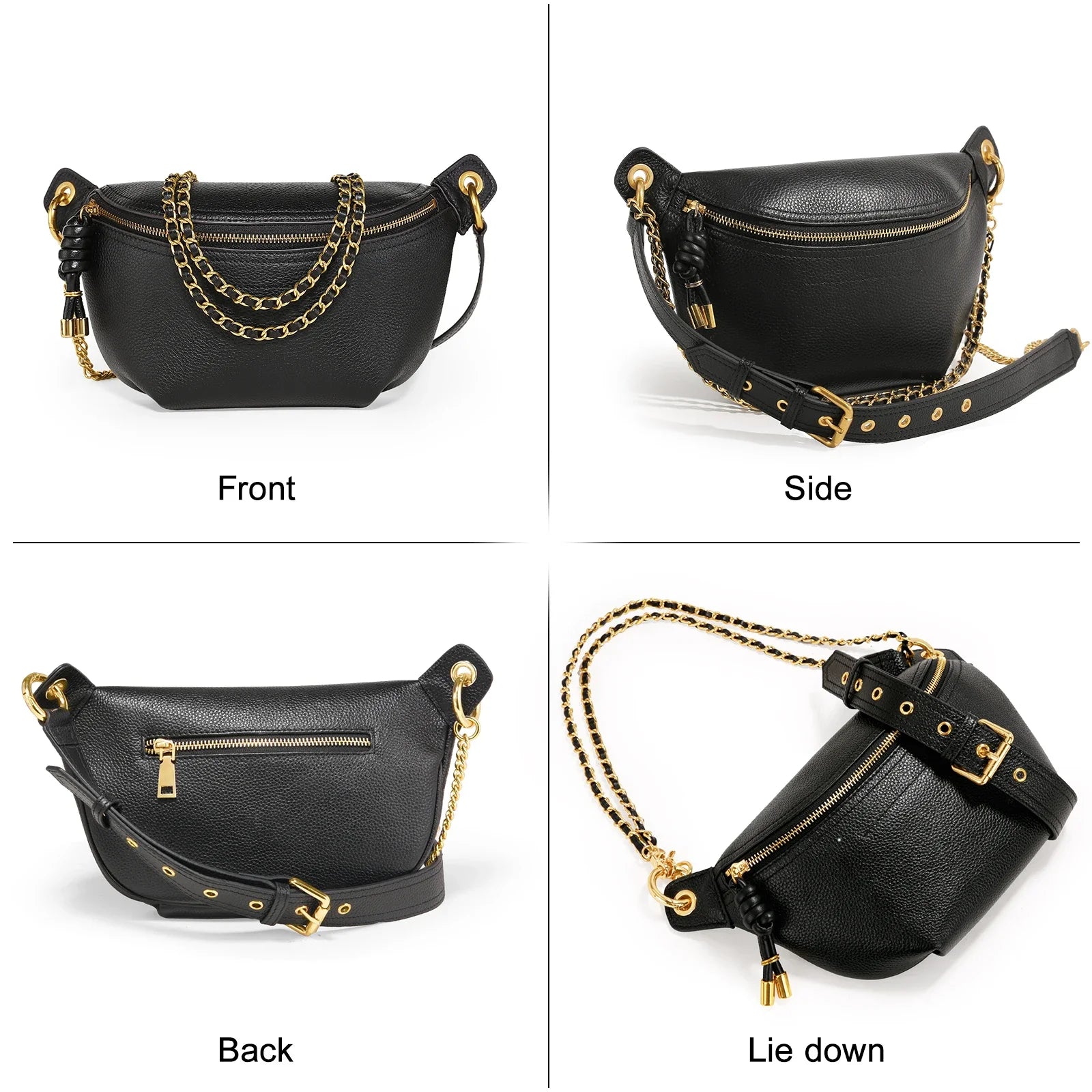 Sac Banane Cuir Femme Angelina | La Casa du Cuir Sacs banane