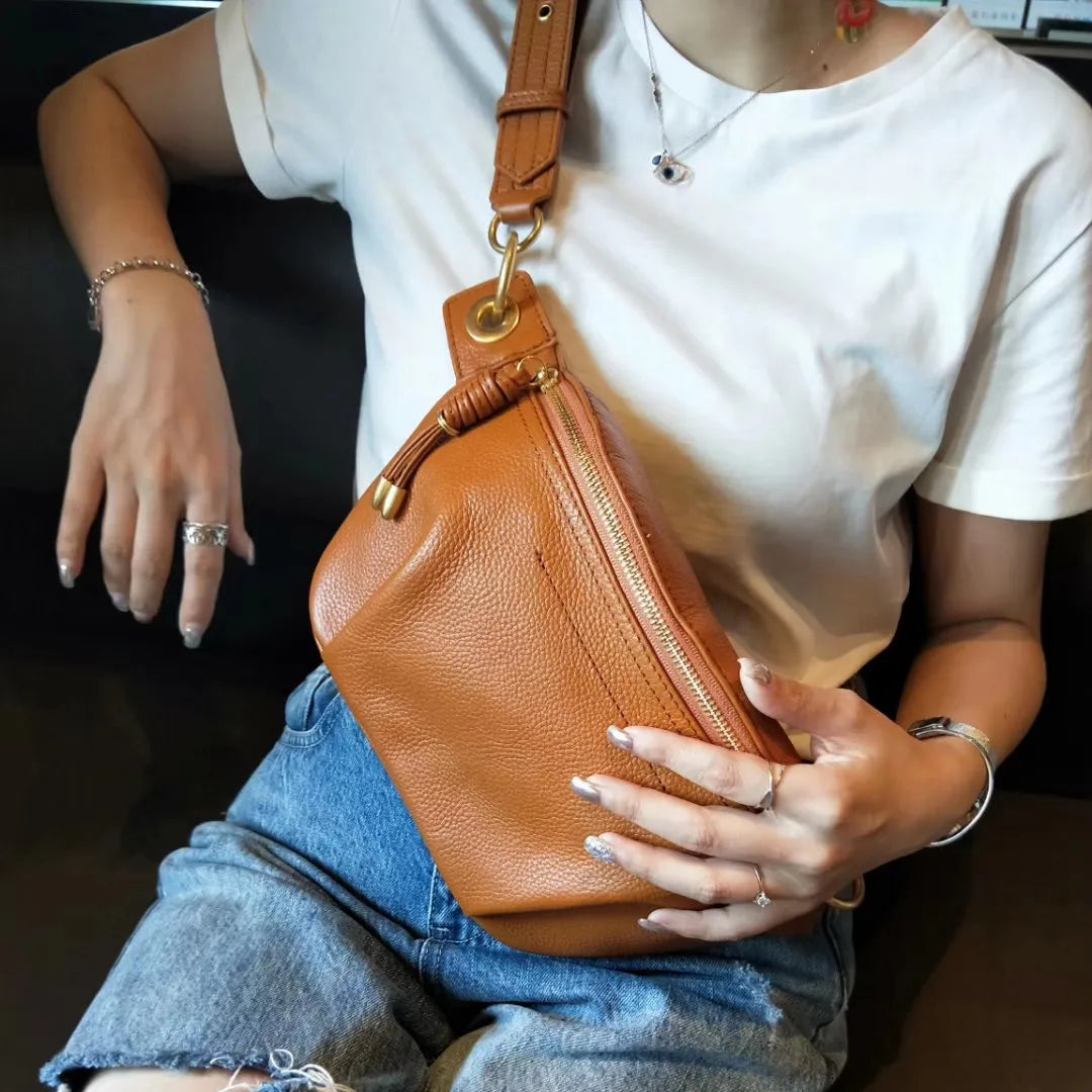 Sac Banane Cuir Femme Cleopatra | La Casa du Cuir Sacs banane