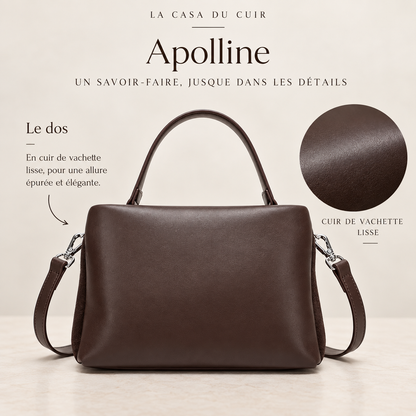 Sac Bandoulière en Daim Femme Apolline