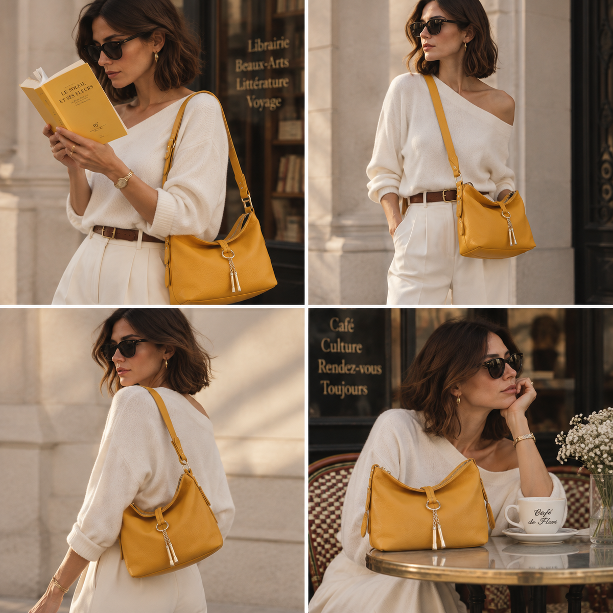 Sac Besace en Cuir pour Femme | La Casa du Cuir sac à main