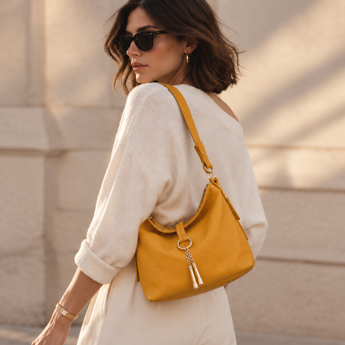 Sac Besace en Cuir pour Femme | La Casa du Cuir sac à main