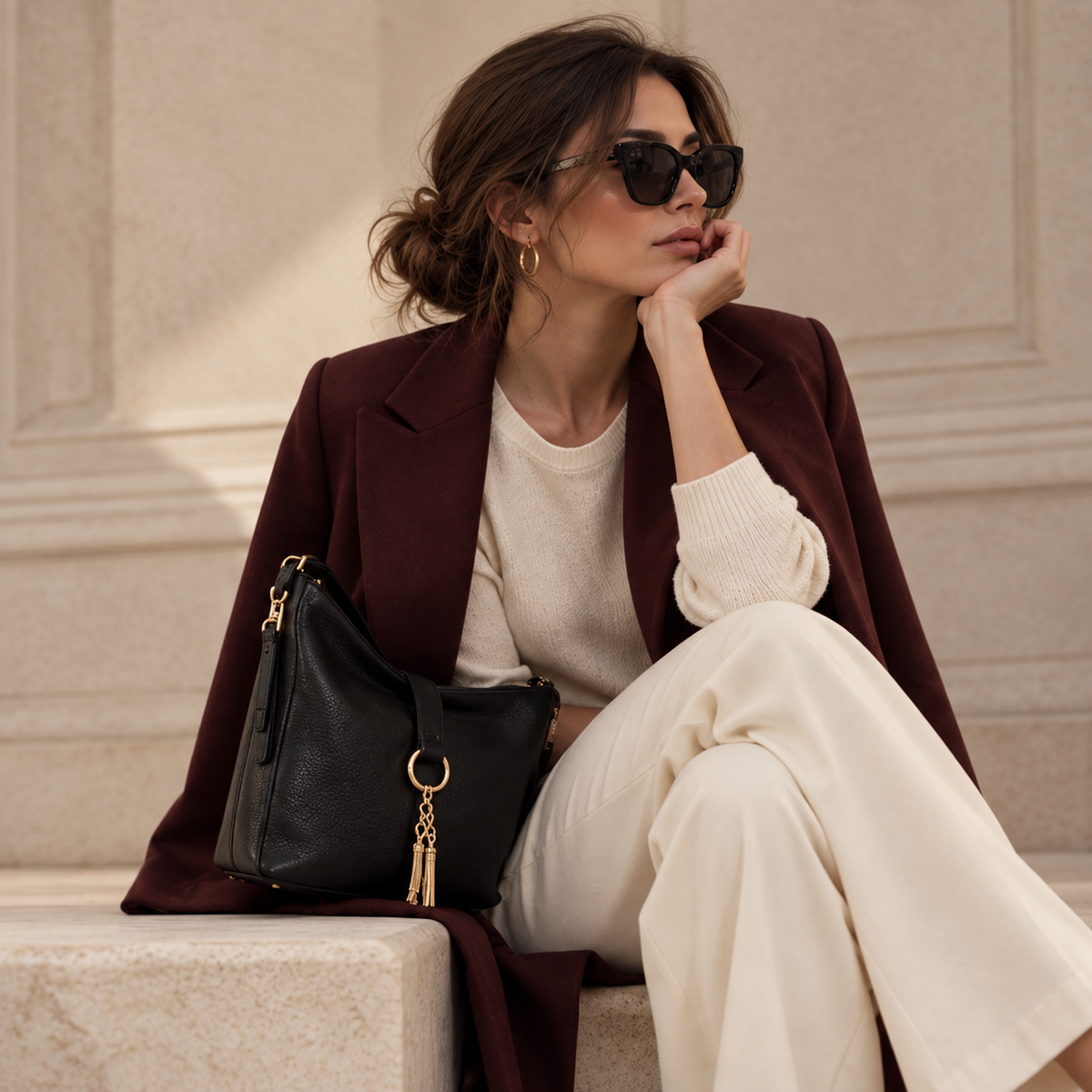 Sac Besace en Cuir pour Femme | La Casa du Cuir sac à main