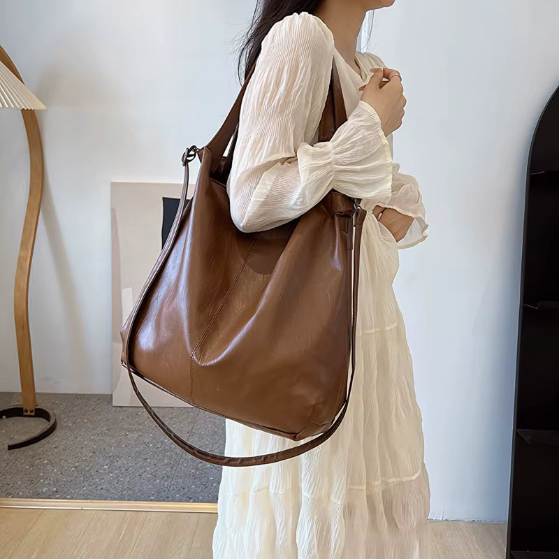 Sac Cabas Bandouliere | La Casa du Cuir Sac Cabas
