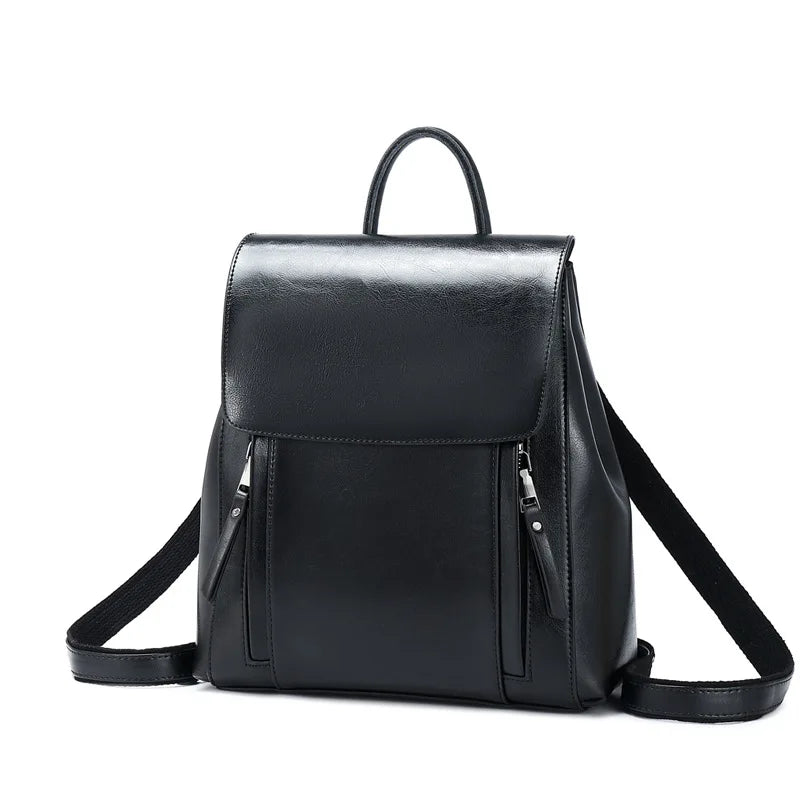 Sac à Dos Cuir Femme Anastasia | La Casa du Cuir Noir / Cuir sac à dos