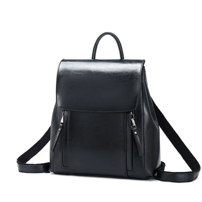Sac à Dos Cuir Femme Anastasia | La Casa du Cuir Noir / Cuir sac à dos