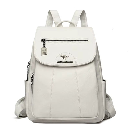 Sac à Dos Cuir Femme Silvy | La Casa du Cuir Blanc / Cuir PU sac à dos
