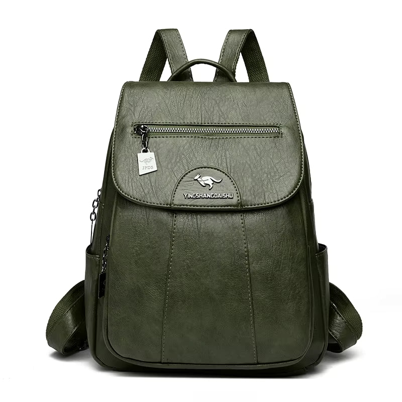 Sac à Dos Cuir Femme Silvy | La Casa du Cuir Vert / Cuir PU sac à dos