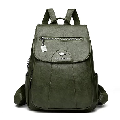 Sac à Dos Cuir Femme Silvy | La Casa du Cuir Vert / Cuir PU sac à dos