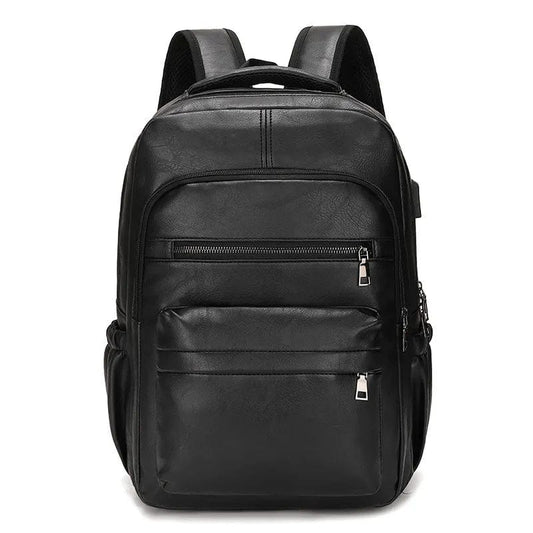 Sac à Dos Cuir Homme Roberto, sac cours cuir, sac a dos homme pour ordinateur