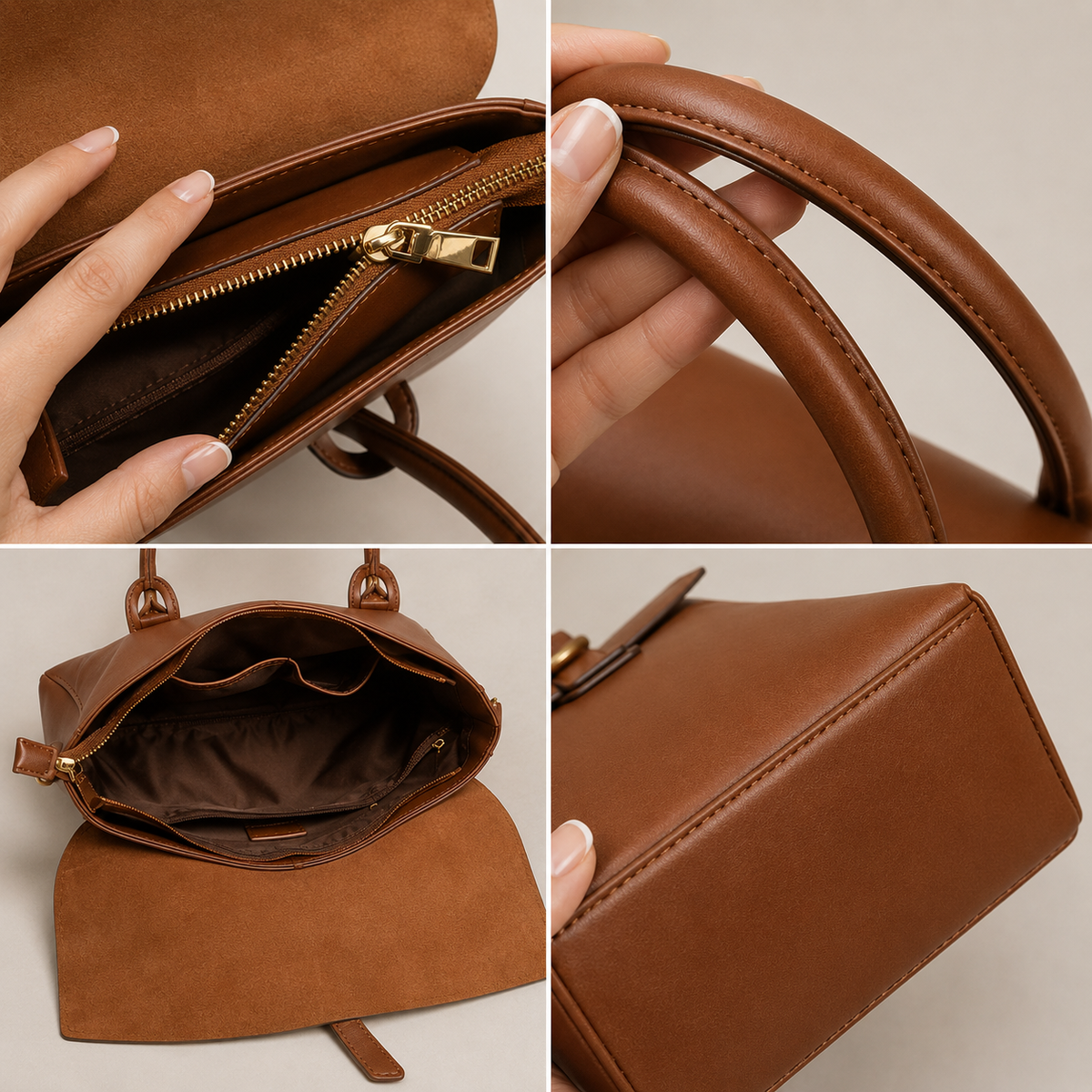 Sac Ordinateur Cuir Femme Roxane – Élégant, 14” et Sécurisé Sac Ordinateur
