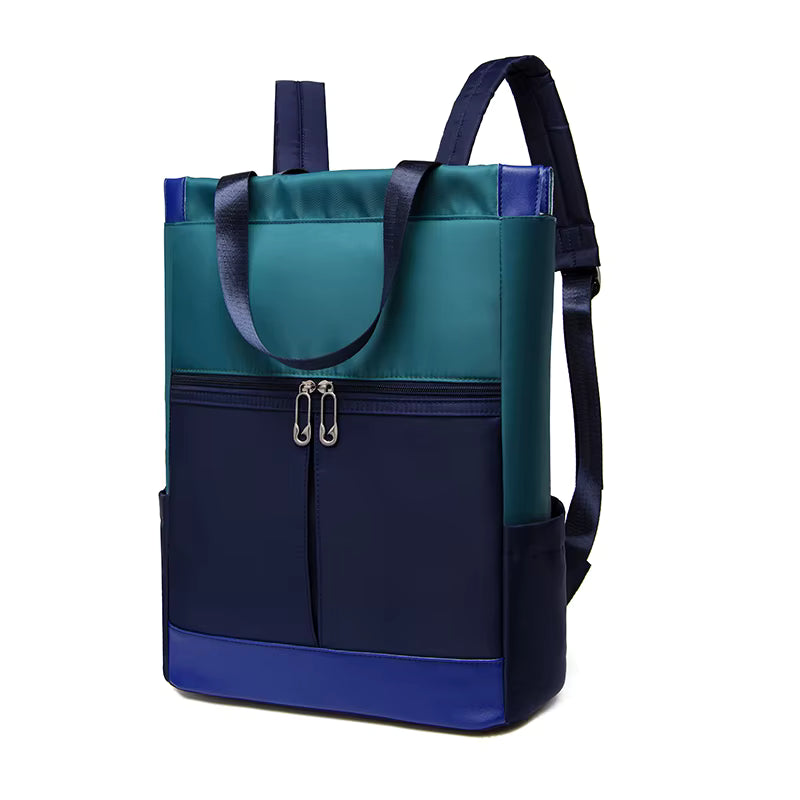 Sac a Dos Chic Femme Mulan | La Casa du Cuir Bleu / Nylon Oxford sac à dos ordinateur