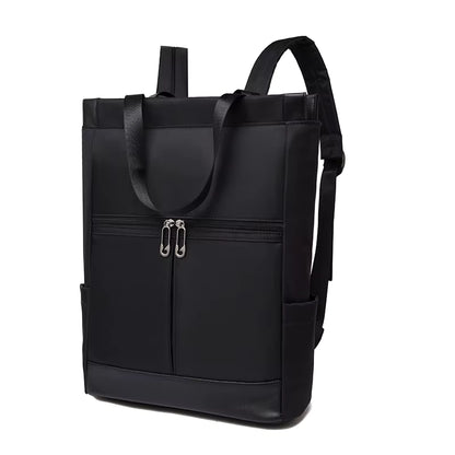 Sac a Dos Chic Femme Mulan | La Casa du Cuir Noir / Nylon Oxford sac à dos ordinateur