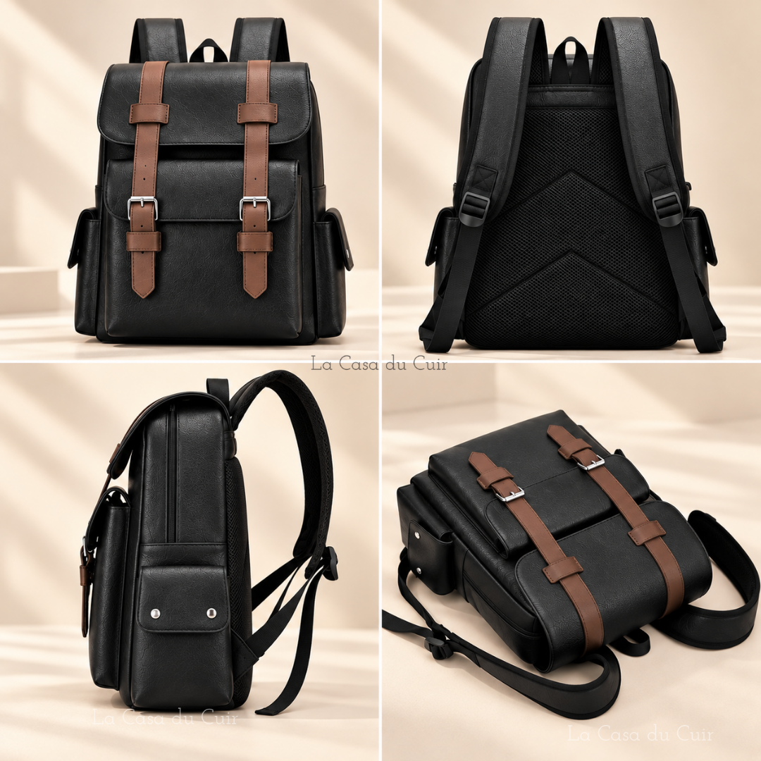 Sac à Dos Cuir Homme Harry Sacs à dos