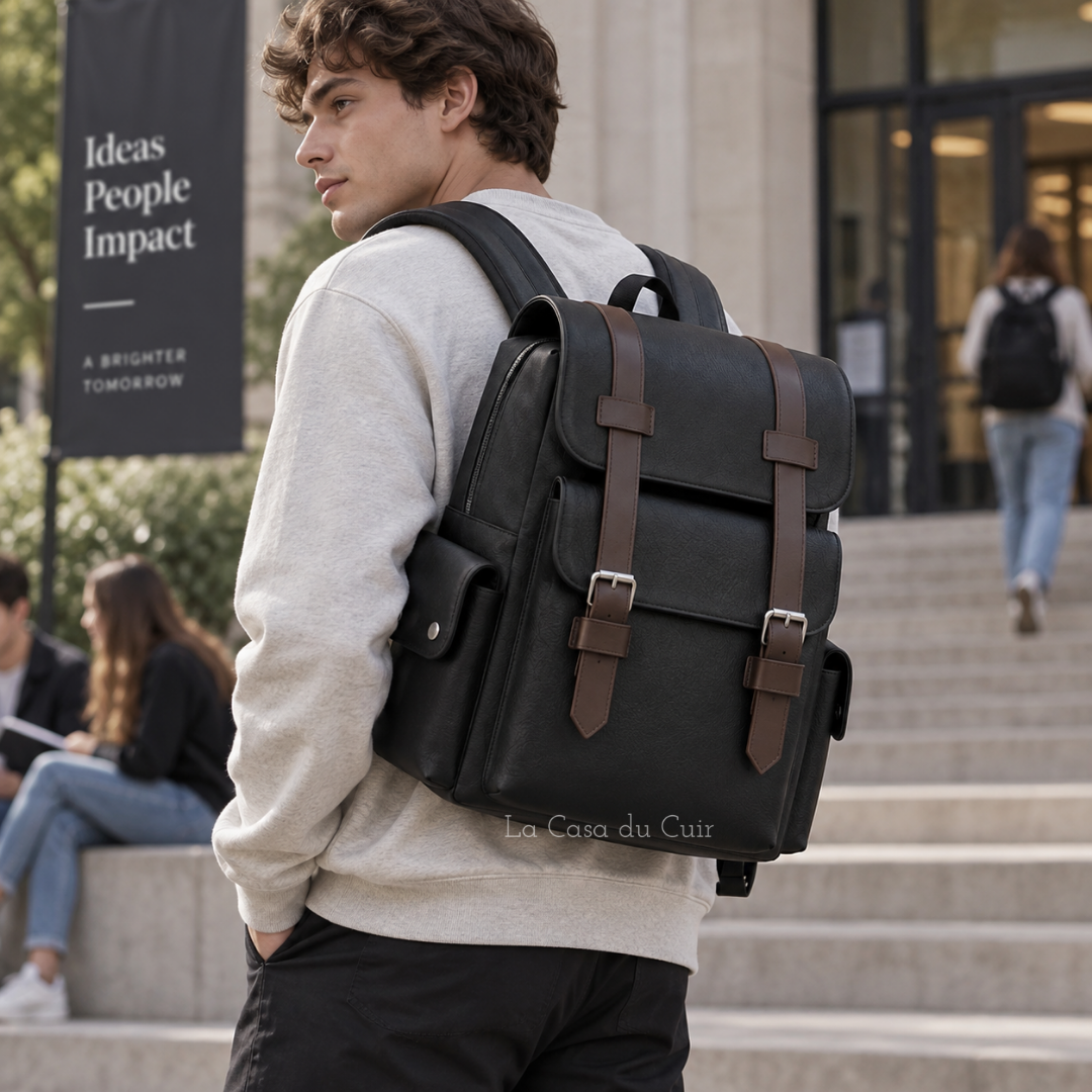 Sac à Dos Cuir Homme Harry Sacs à dos