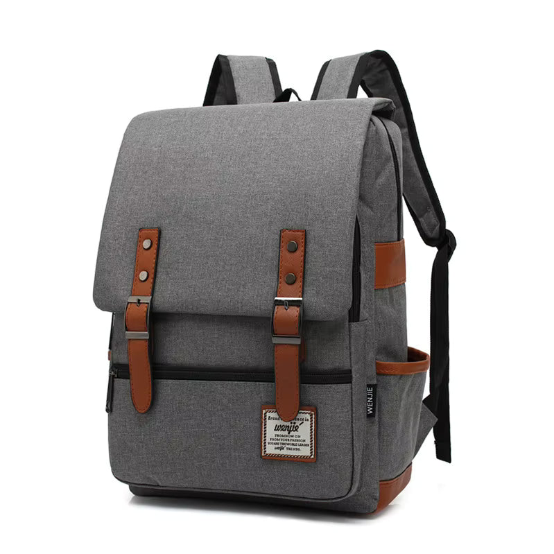 Sac a Dos Ordinateur Portable Charlie | La Casa du Cuir Gris / 16 Pouce / 29x43x13.5cm