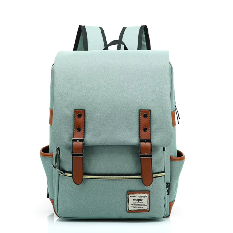 Sac a Dos Ordinateur Portable Charlie | La Casa du Cuir Menthe / 16 Pouce / 29x43x13.5cm
