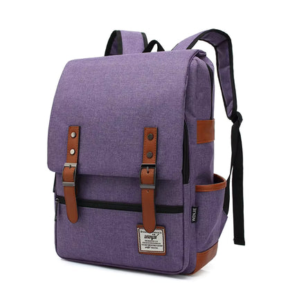 Sac a Dos Ordinateur Portable Charlie | La Casa du Cuir Violet / 16 Pouce / 29x43x13.5cm
