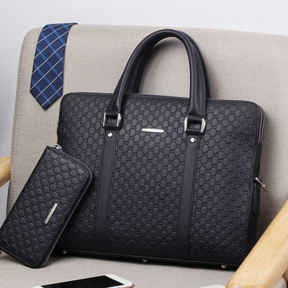 Sacoche Ordinateur en Cuir Homme – Diego