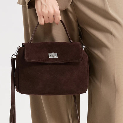 Sac Bandoulière en Daim Femme Apolline