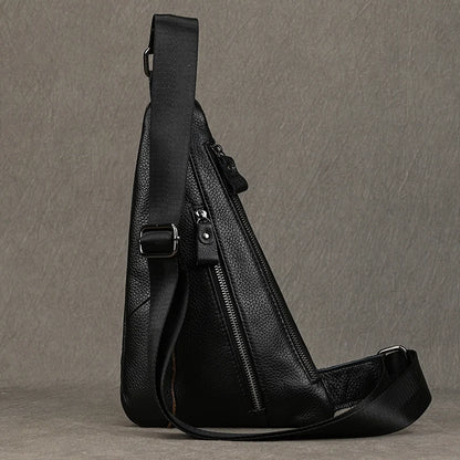 Sac Poitrine Homme en Cuir — Valentin