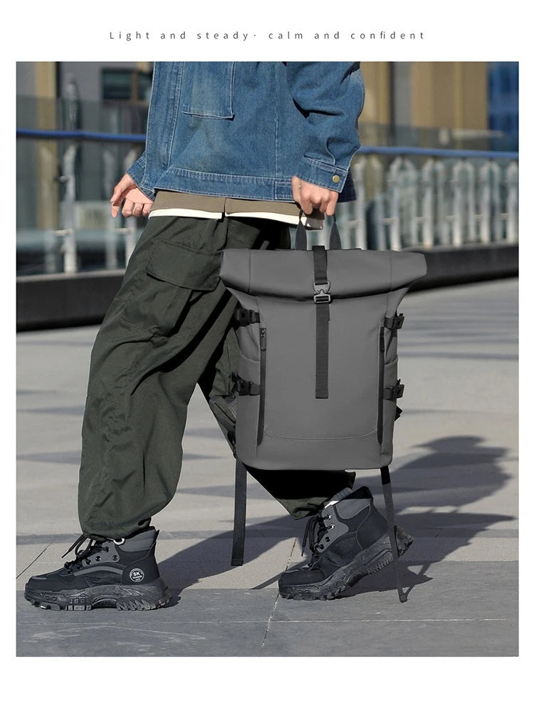 Sac à Dos Roll Top Homme Ordinateur 16 Pouces – Antoine