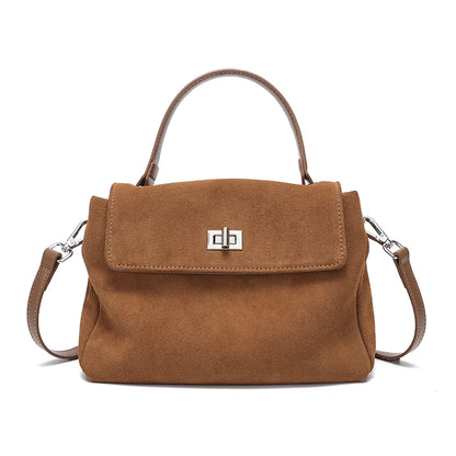 Sac Bandoulière en Daim Femme Apolline