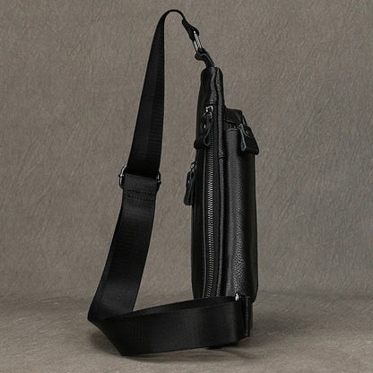 Sac Poitrine Homme en Cuir — Valentin