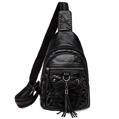 Banane Cuir Femme Noir / 20cm7cm28cm / Cuir (PU) Sac Cuir