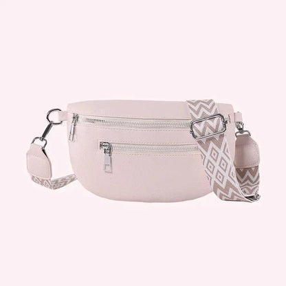 Banane en Cuire : Beau, Pratique et à un Bon Prix Beige / 24x14x8cm / Cuir (PU) Sac Cuir