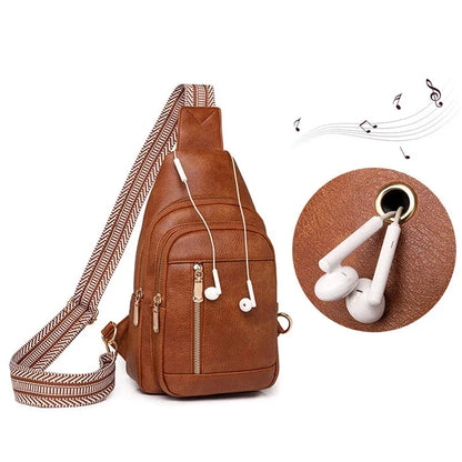 Banane Femme Sac Cuir