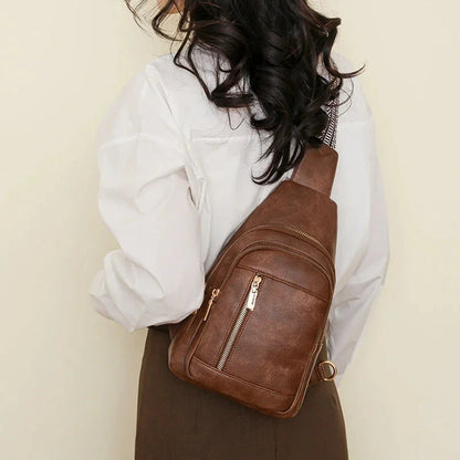Banane Femme Sac Cuir