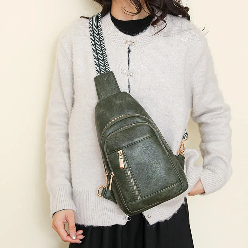Banane Femme Sac Cuir