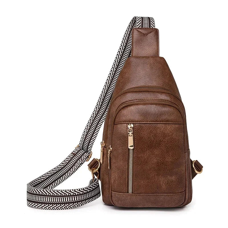 Banane Femme Dark brown Sac Cuir