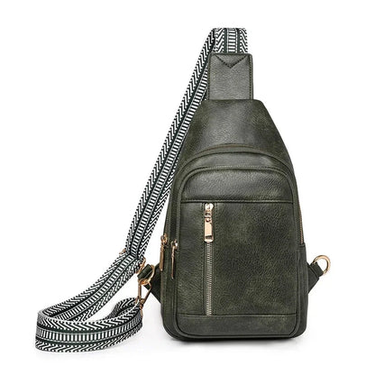 Banane Femme green Sac Cuir