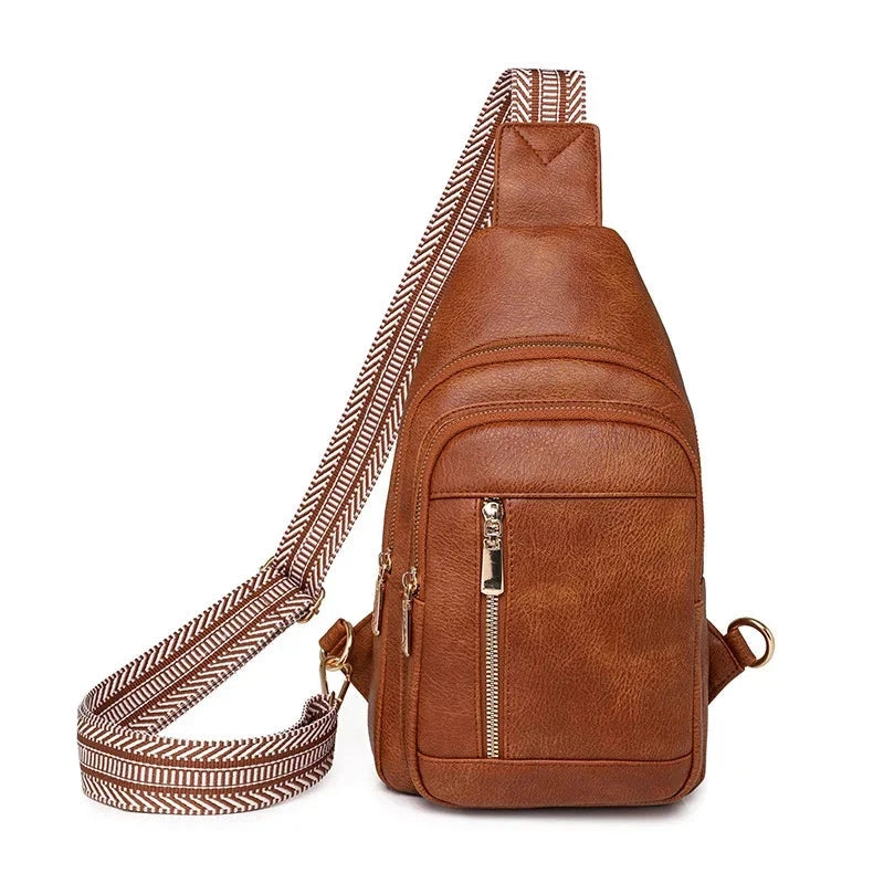Banane Femme Light brown Sac Cuir