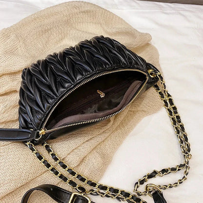 Banane Sacoche Femme Sac Cuir Femme