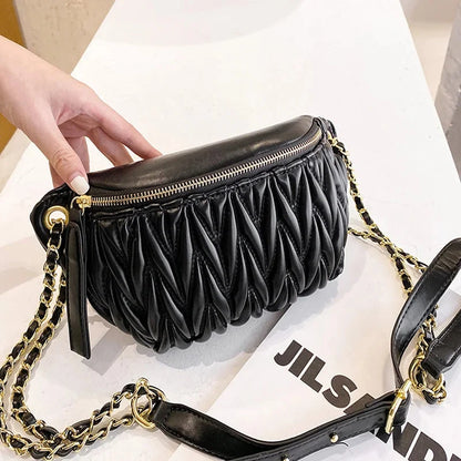 Banane Sacoche Femme Sac Cuir Femme
