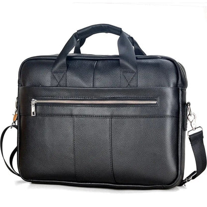 Sac Ordinateur Homme Cuir Arturo | La Casa du Cuir Noir / Cuir Sac Ordinateur